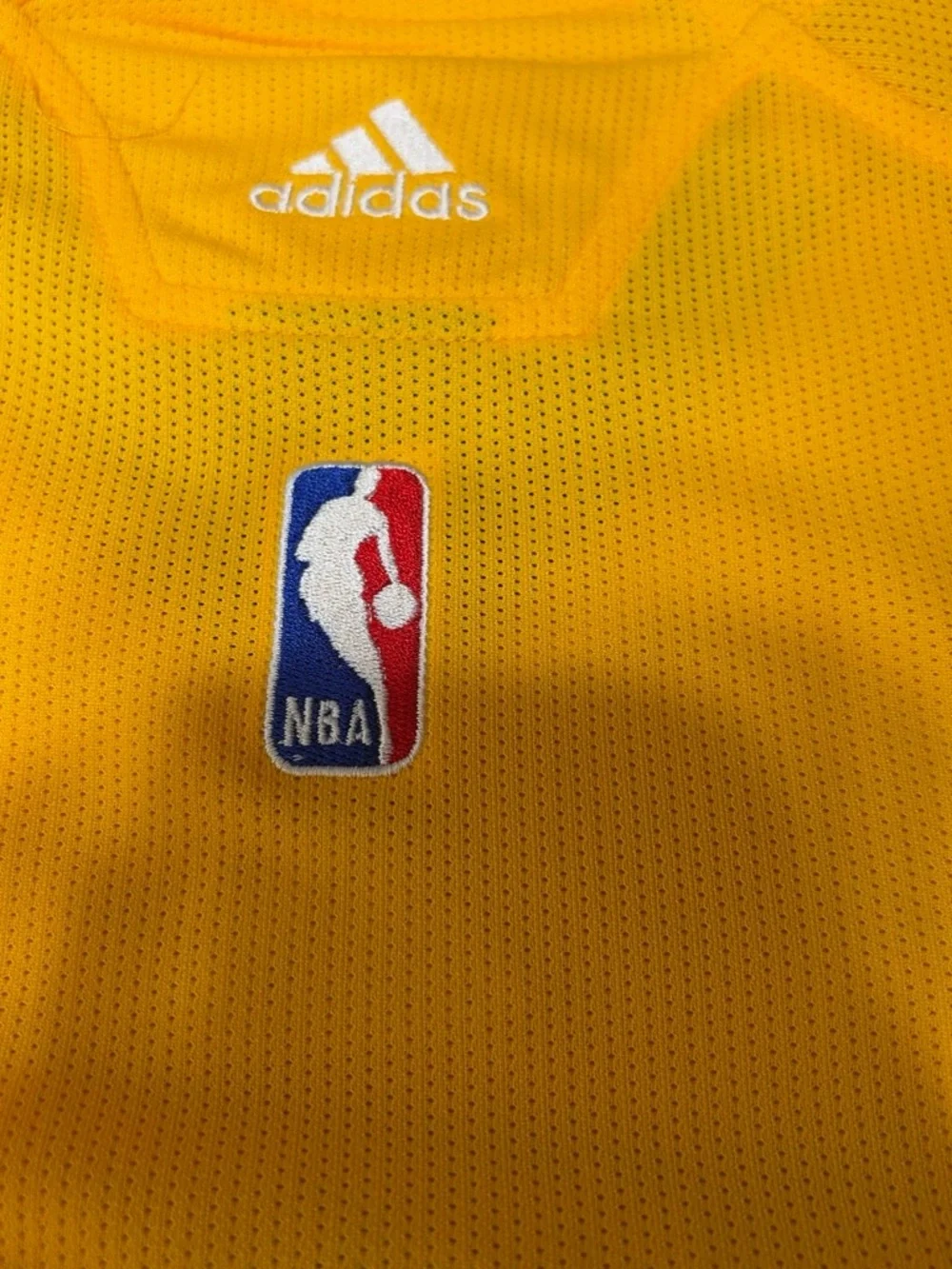 adidas Los Angeles Lakers Gold Short-Sleeve Team Shirt